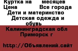 Куртка на 6-9 месяцев  › Цена ­ 1 000 - Все города Дети и материнство » Детская одежда и обувь   . Калининградская обл.,Приморск г.